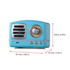 Speaker Bluetooth mini stile retrò