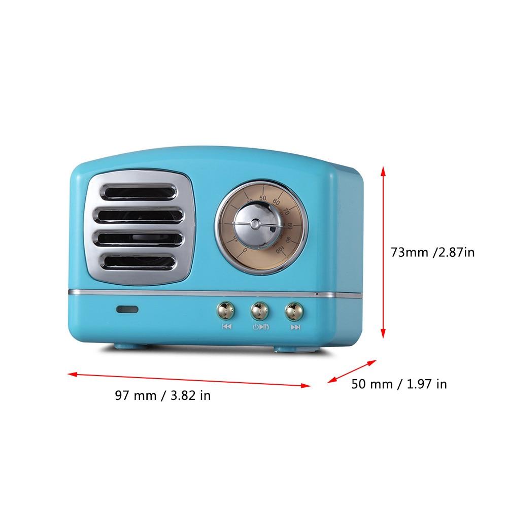 Speaker Bluetooth mini stile retrò