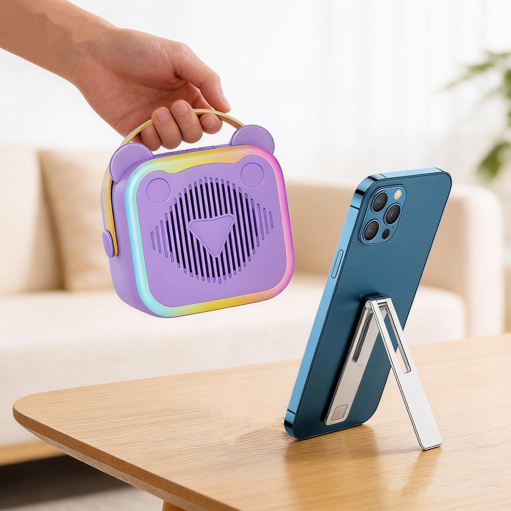 Speaker Bluetooth portatile con microfoni wireless