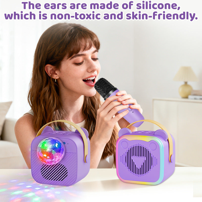 Speaker Bluetooth portatile con microfoni wireless