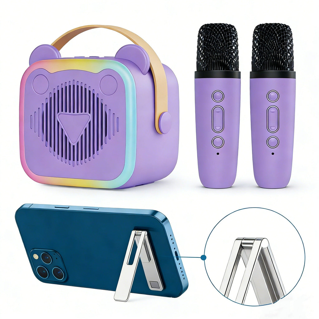 Speaker Bluetooth portatile con microfoni wireless