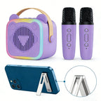 Speaker Bluetooth portatile con microfoni wireless