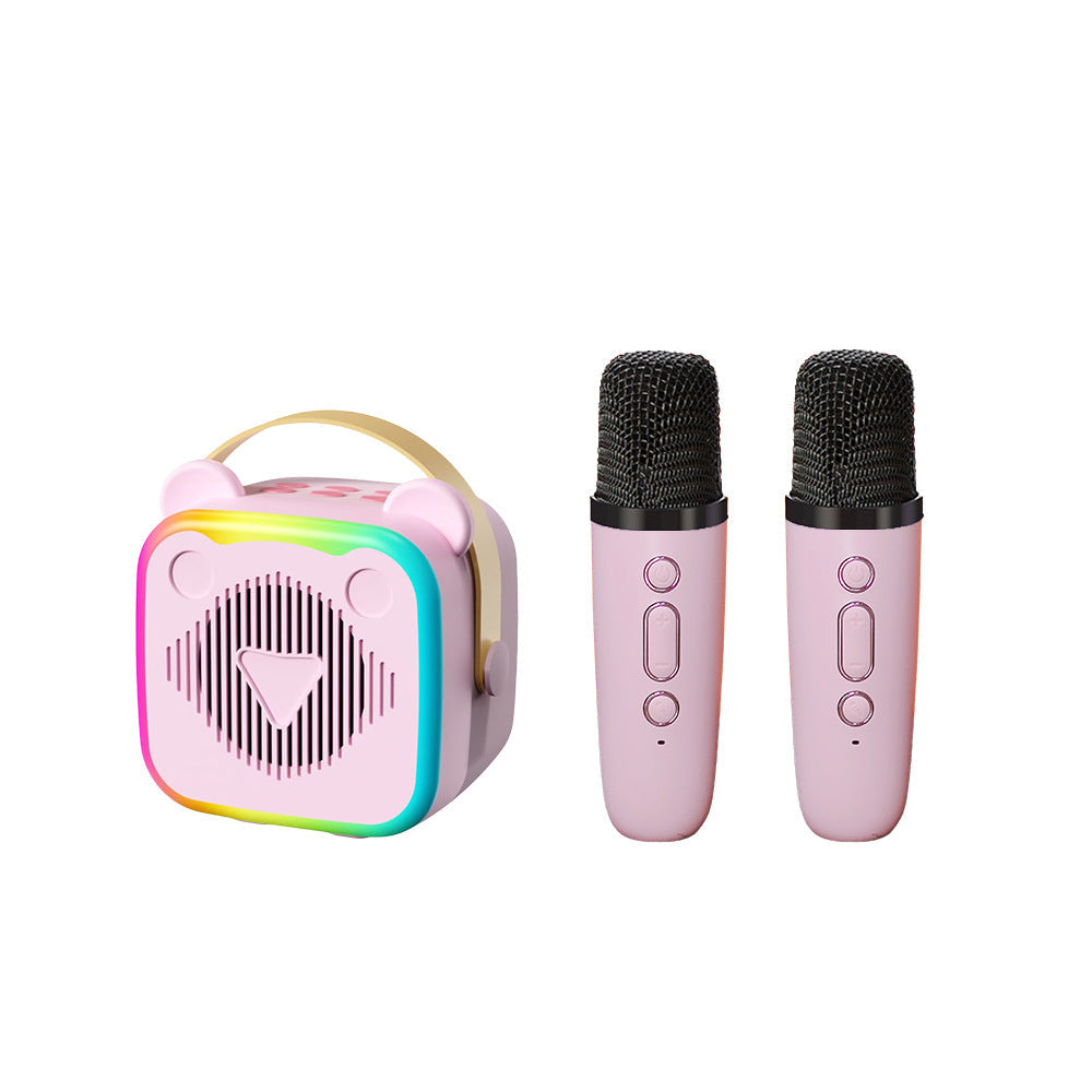 Speaker Bluetooth portatile con microfoni wireless