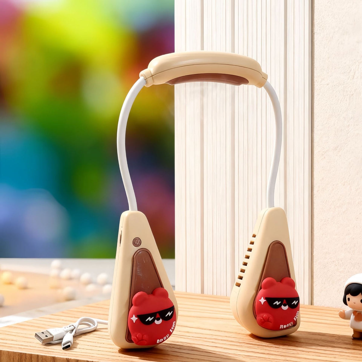 Speaker wireless portatile con microfono integrato e design animale