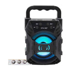 Speaker wireless SoundPulse con Bluetooth, FM, USB e giochi di luce