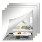 Specchio adesivo fai da te – Flessibile e decorativo