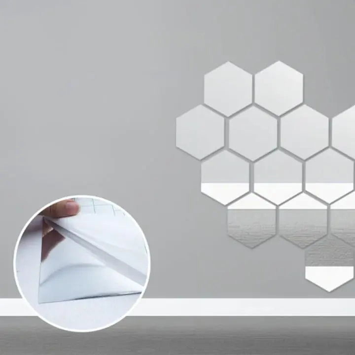 Specchio adesivo fai da te – Flessibile e decorativo