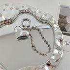 Specchio decorativo con fiocco