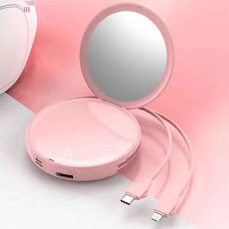 Specchio portatile con funzione di ricarica USB