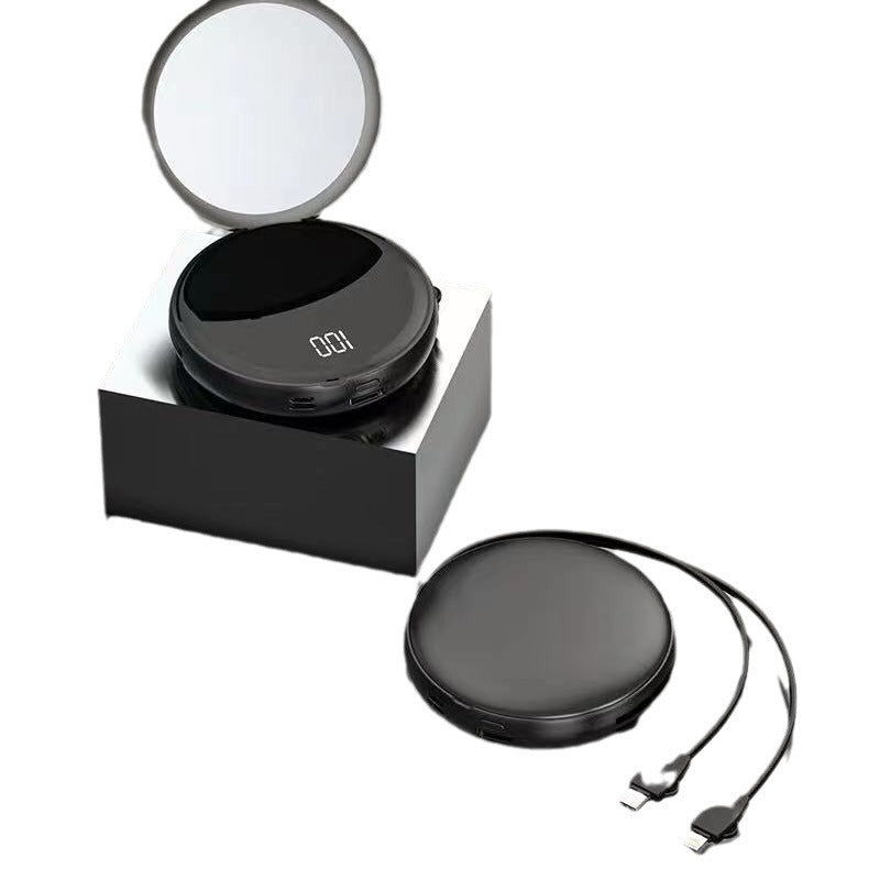 Specchio portatile con funzione di ricarica USB