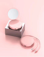 Specchio portatile con funzione di ricarica USB