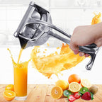 Spremiagrumi manuale in acciaio inox