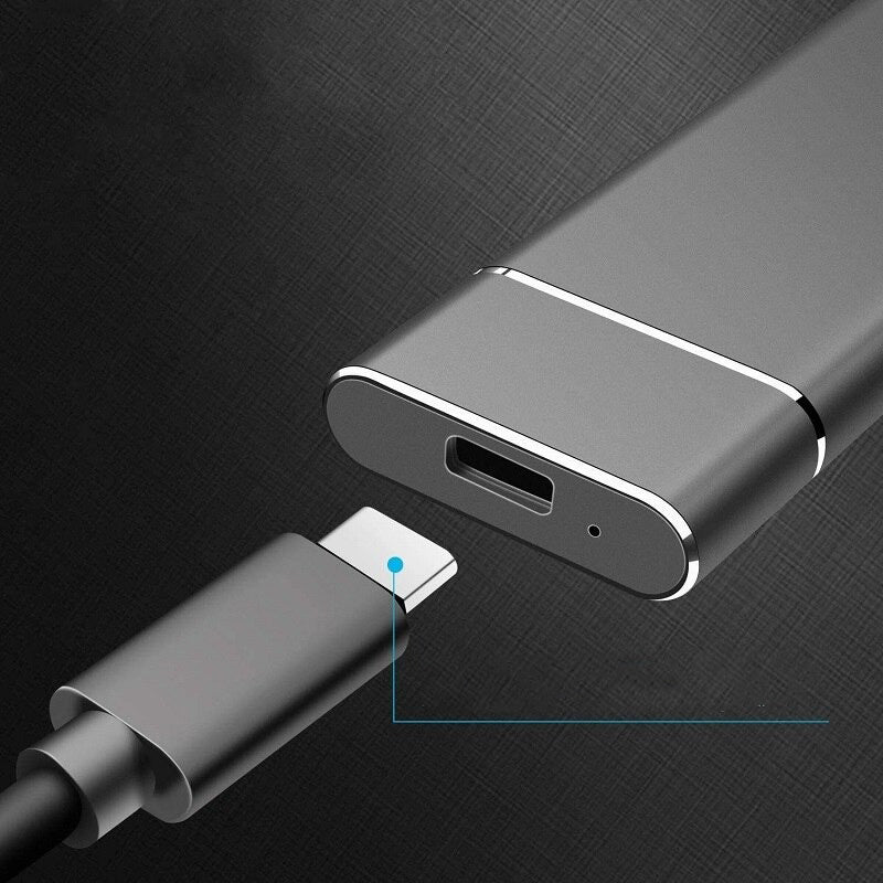 SSD esterno portatile da 8 TB con USB 3.1 per trasferimenti rapidi – Compatto e leggero