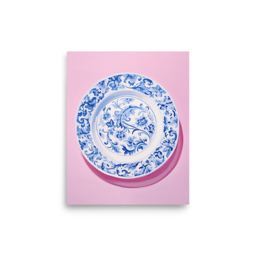 Stampa artistica China Plate