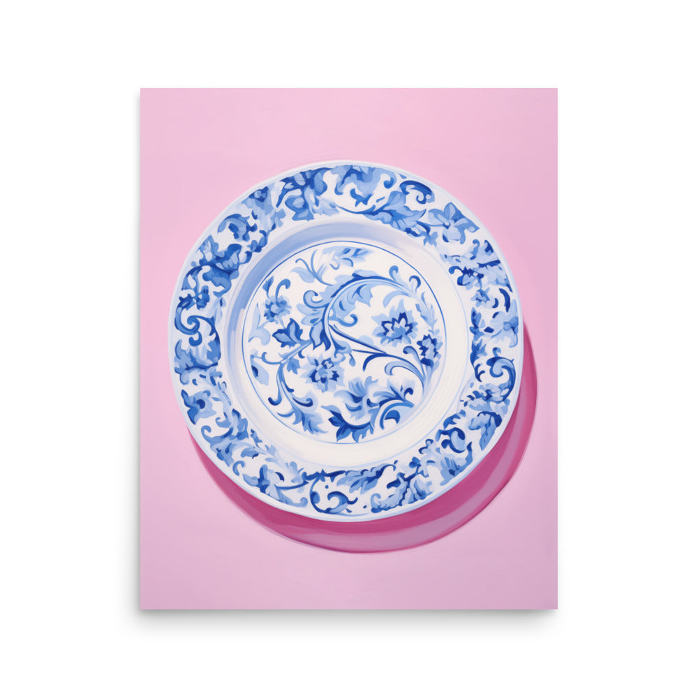 Stampa artistica China Plate