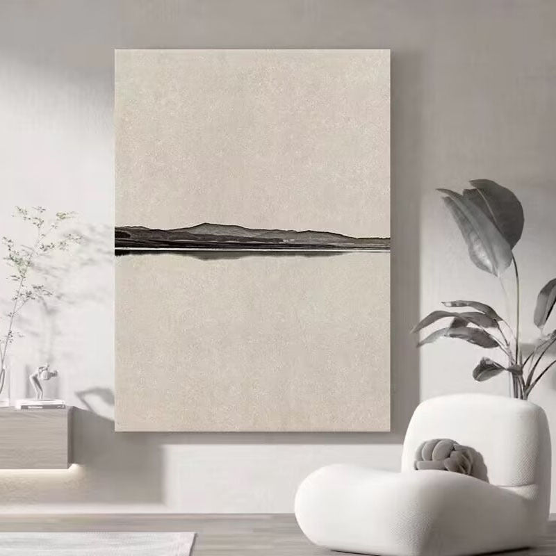 Stampa su tela astratta minimalista