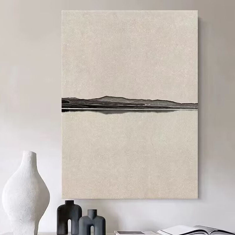 Stampa su tela astratta minimalista