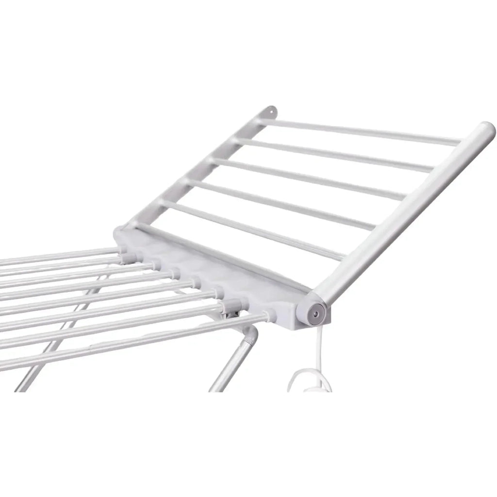 Stendibiancheria Elettrico Riscaldato Pieghevole Portatile con Ali Regolabili