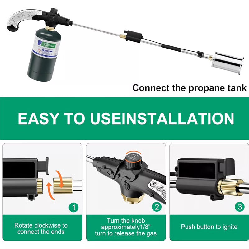 Falivelli Professional Propane Weed Torch Burner
