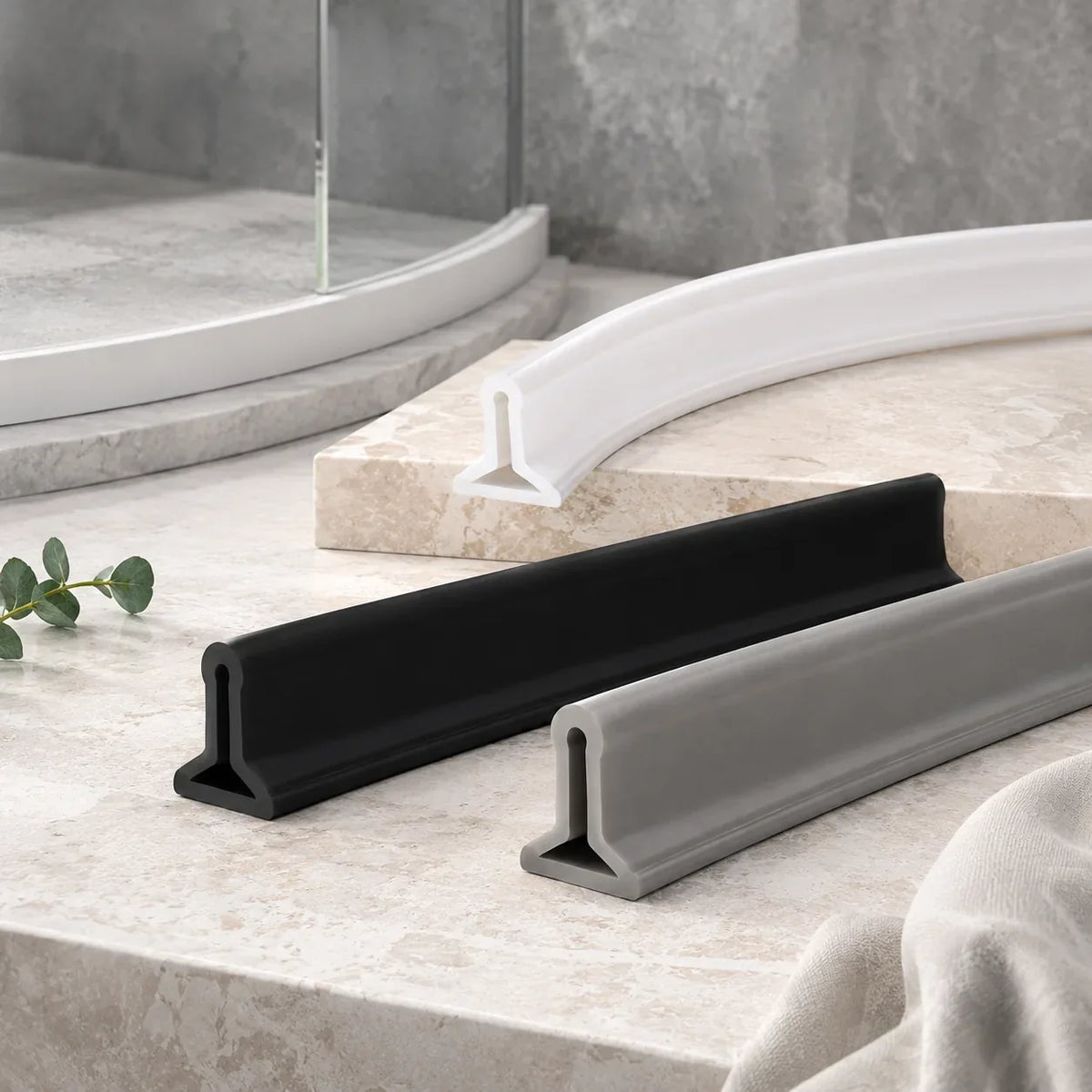 Barriera ferma acqua | Silicone flessibile e adesivo | 100/200 cm
