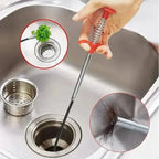Stura-scarichi a 4 artigli con molla per cucina e bagno
