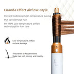 Styler per capelli 5 in 1 con arricciacapelli automatico, asciugacapelli e spazzola lisciante