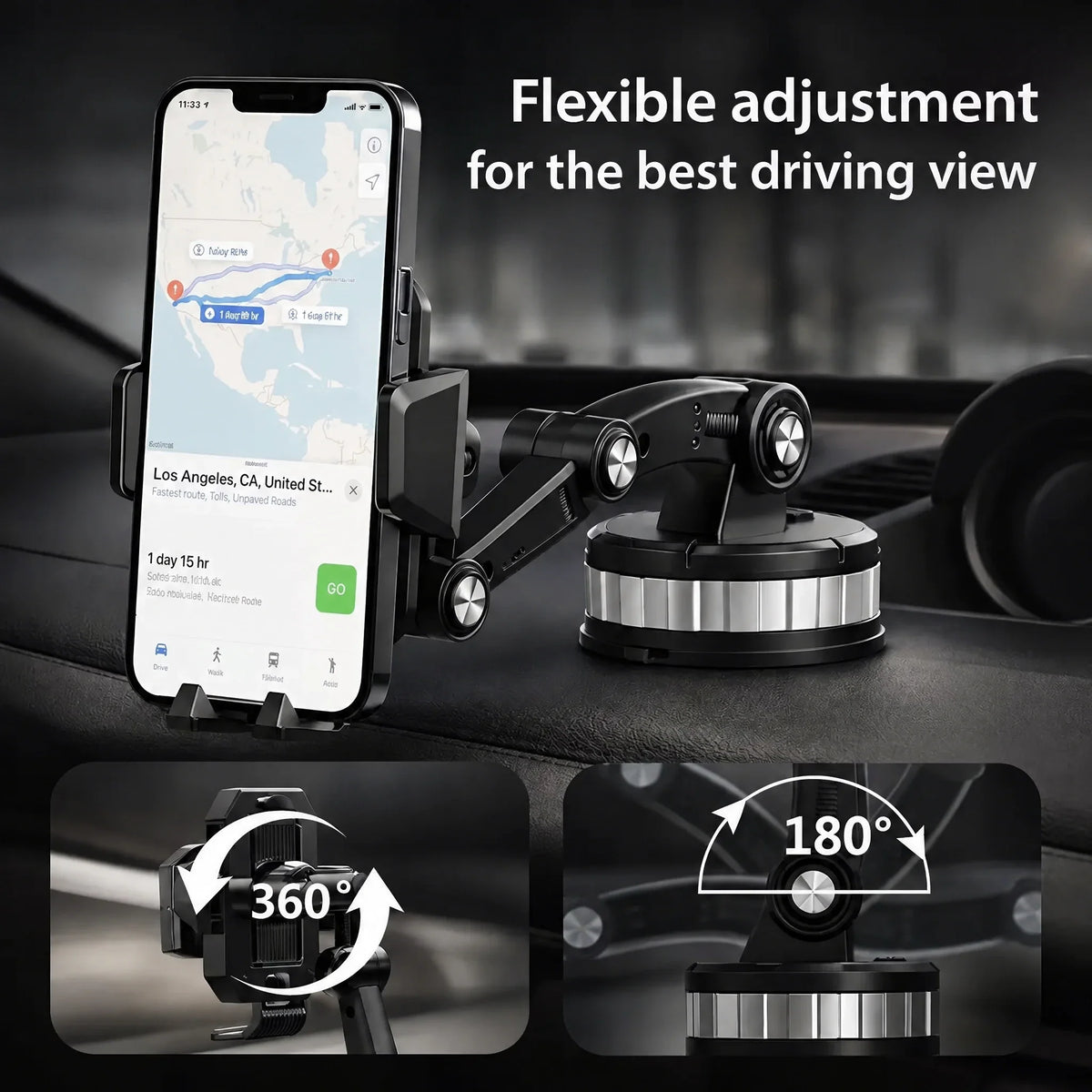 Supporto per telefono da auto | LuxGrip