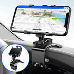 Supporto per telefono da auto per cruscotto e bocchetta, supporto rotante a 360° per telefono da auto, supporto universa