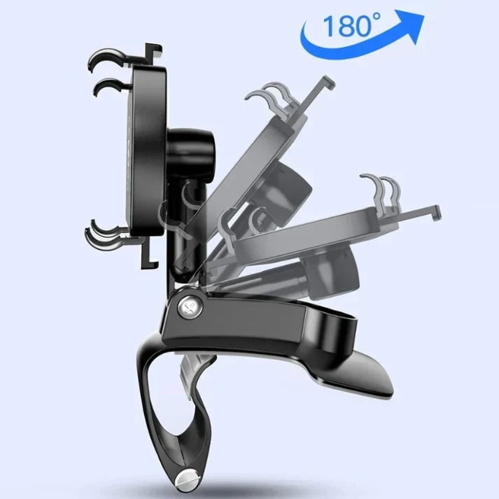 Supporto per telefono da auto per cruscotto e bocchetta, supporto rotante a 360° per telefono da auto, supporto universa