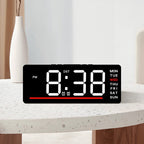 Sveglia digitale con display LED grande e funzioni allarme multiple