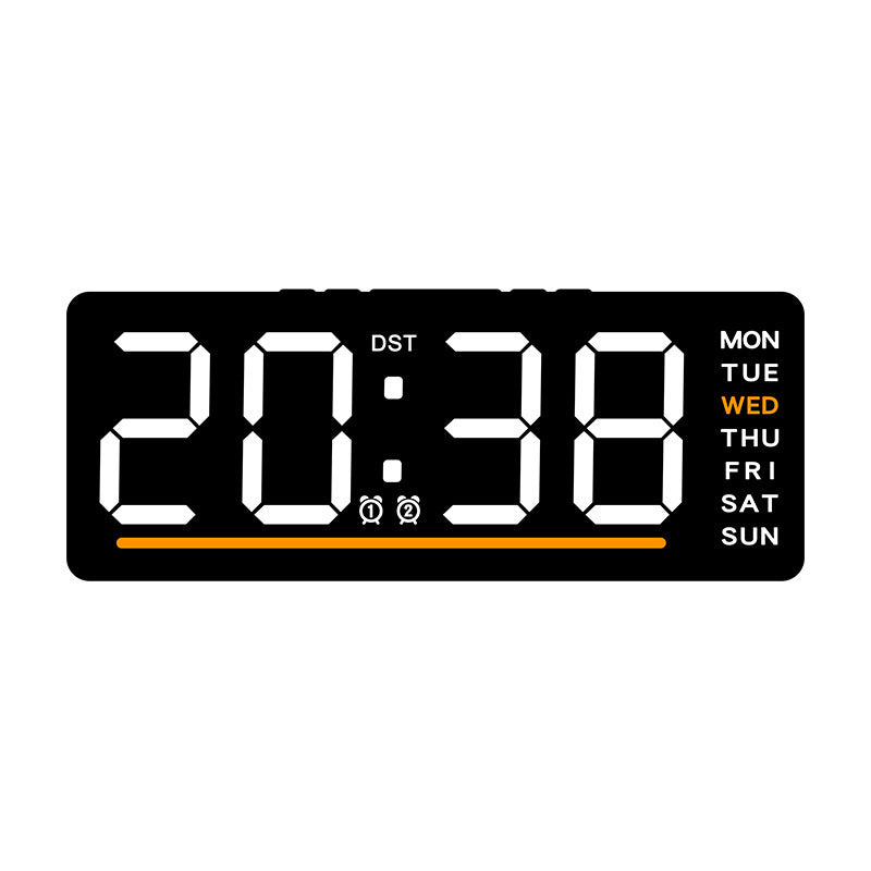 Sveglia digitale con display LED grande e funzioni allarme multiple