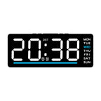 Sveglia digitale con display LED grande e funzioni allarme multiple