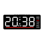Sveglia digitale con display LED grande e funzioni allarme multiple