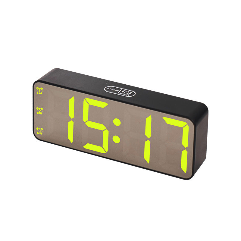 Sveglia digitale con display LED grande e funzioni multiple