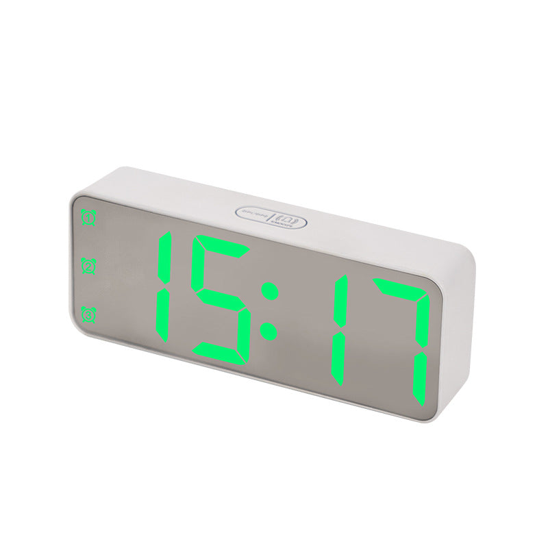 Sveglia digitale con display LED grande e funzioni multiple