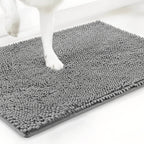 Tappetino assorbente antiscivolo per cani con zampe infangate