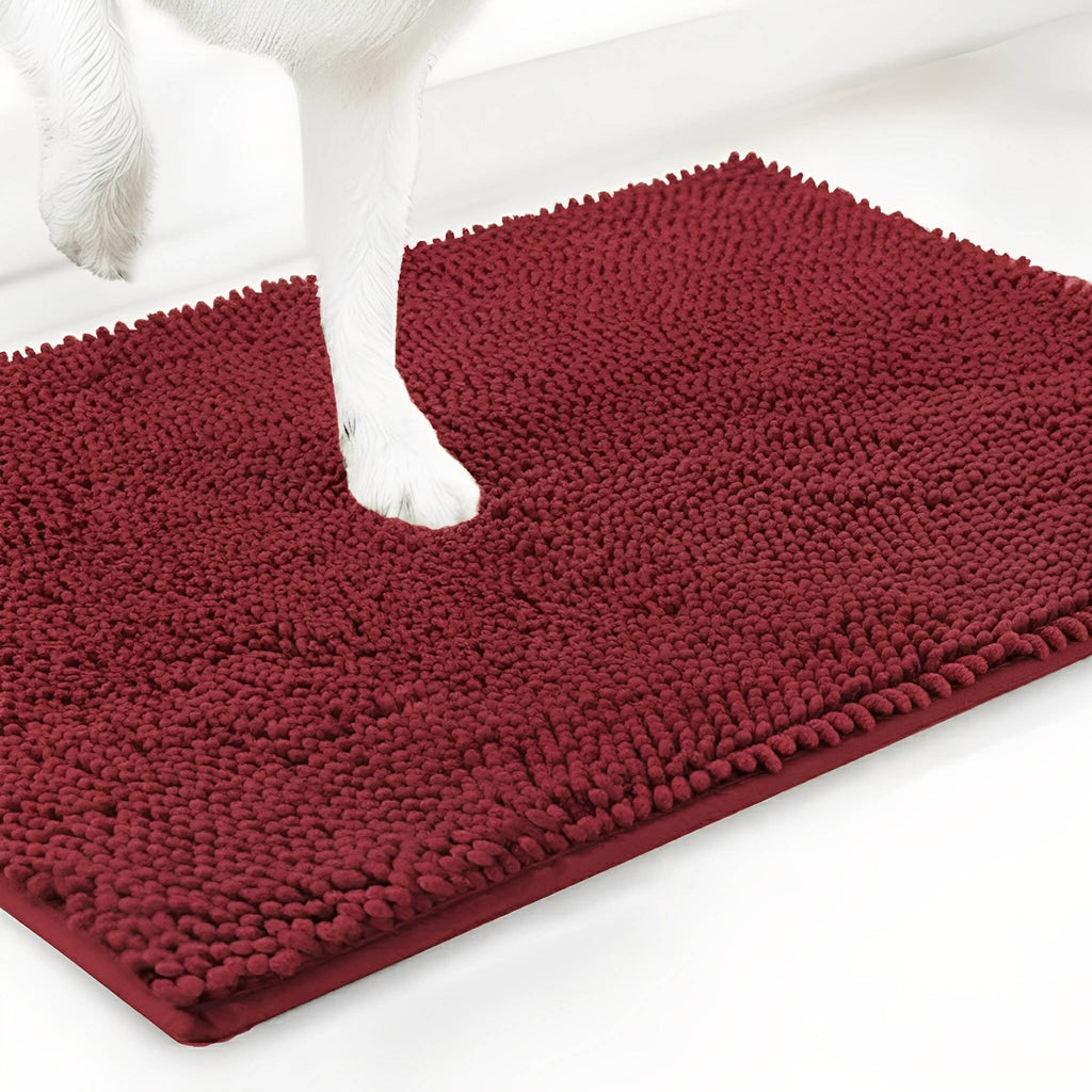 Tappetino assorbente antiscivolo per cani con zampe infangate