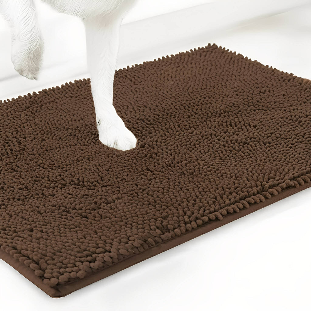 Tappetino assorbente antiscivolo per cani con zampe infangate