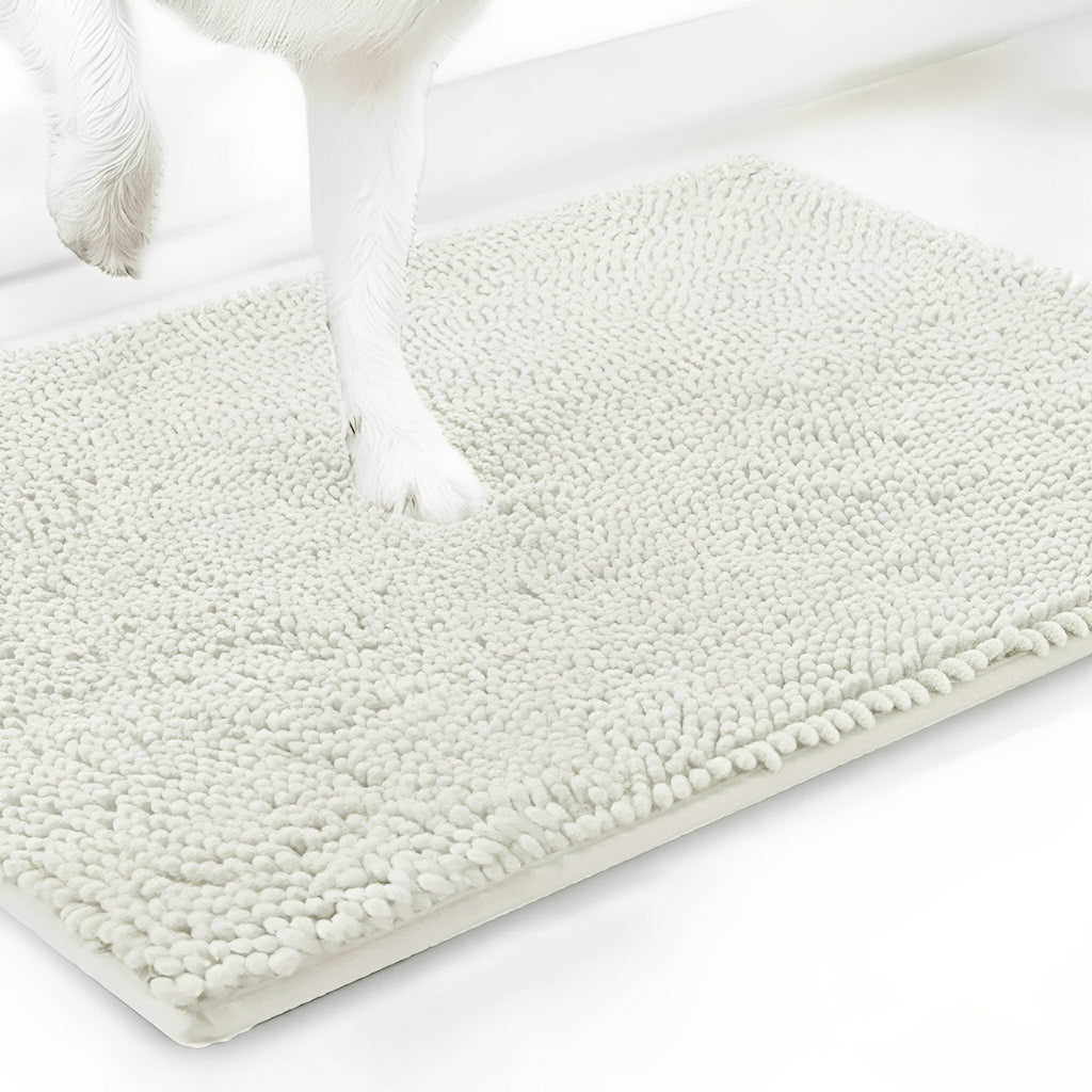 Tappetino assorbente antiscivolo per cani con zampe infangate