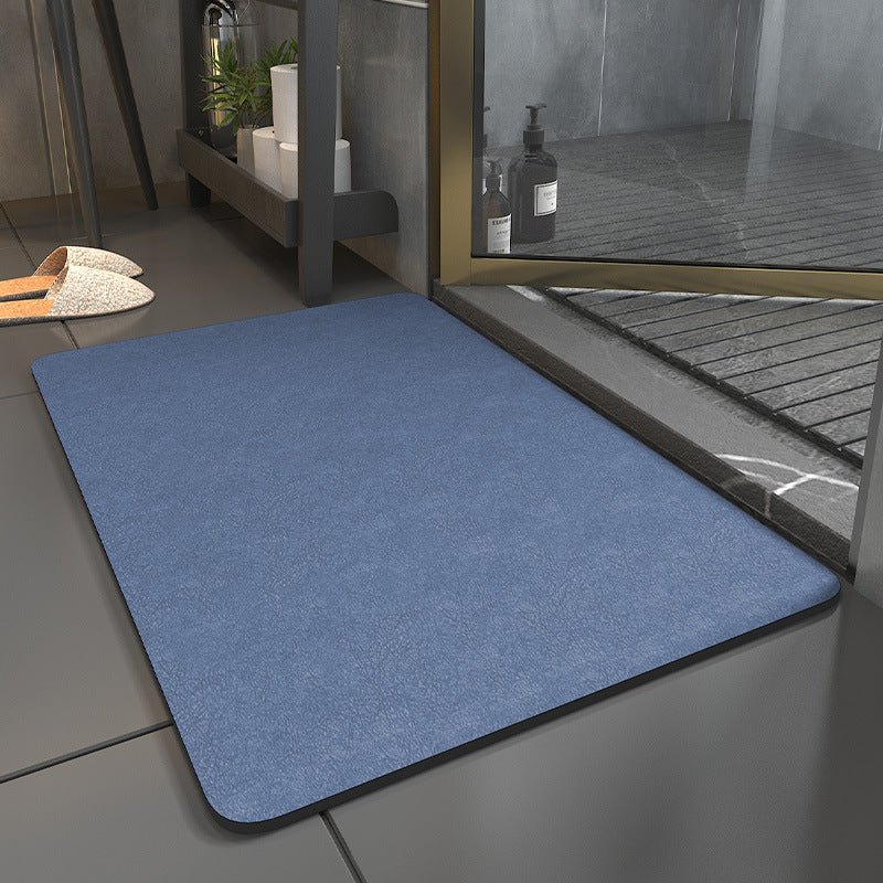 Tappetino bagno antiscivolo ad asciugatura rapida | 40×60 a 60×90 cm, 5 colori | base antiscivolo, lavabile in lavatrice