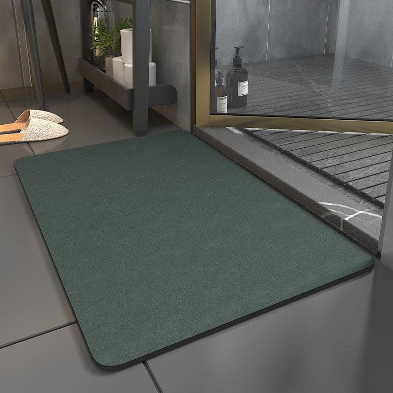 Tappetino bagno antiscivolo ad asciugatura rapida | 40×60 a 60×90 cm, 5 colori | base antiscivolo, lavabile in lavatrice