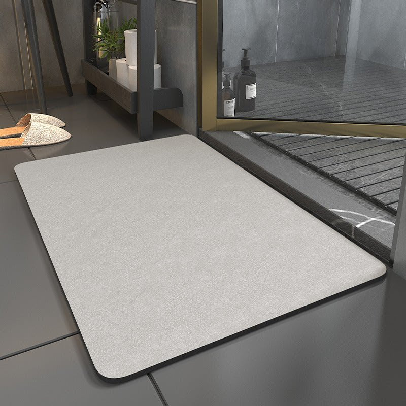 Tappetino bagno antiscivolo ad asciugatura rapida | 40×60 a 60×90 cm, 5 colori | base antiscivolo, lavabile in lavatrice