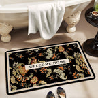 Tappetino bagno decorativo con messaggio positivo
