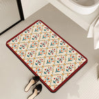 Tappetino bagno decorativo con messaggio positivo