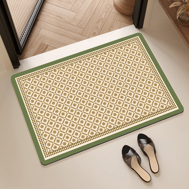 Tappetino bagno decorativo con messaggio positivo