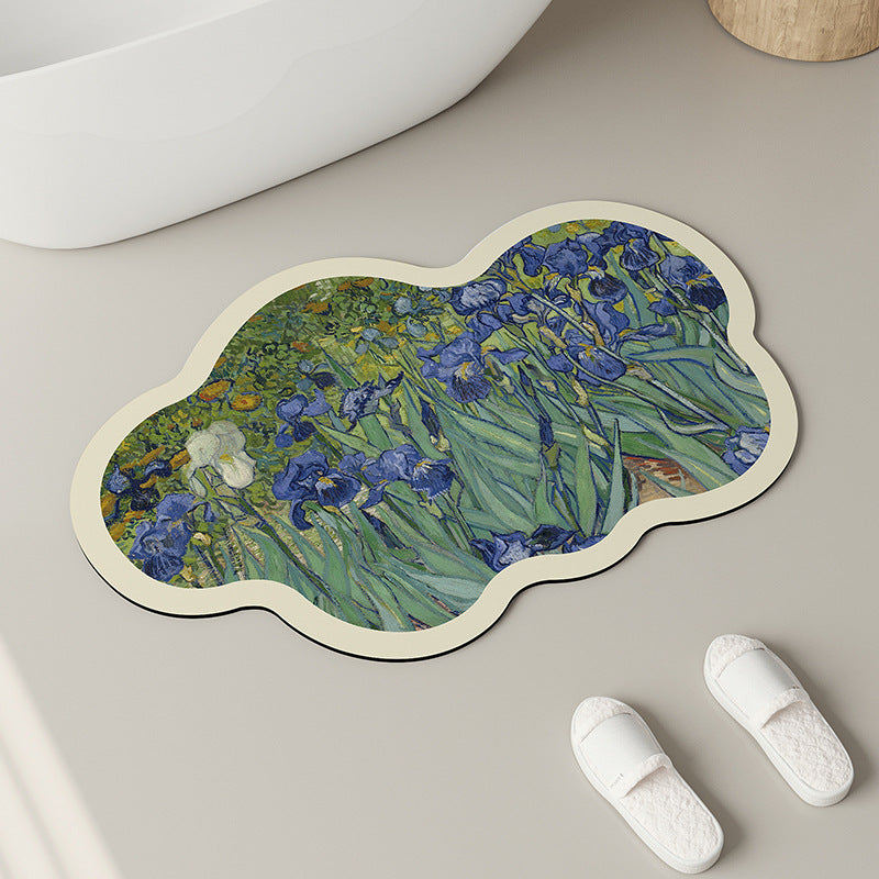 Tappetino da bagno artistico