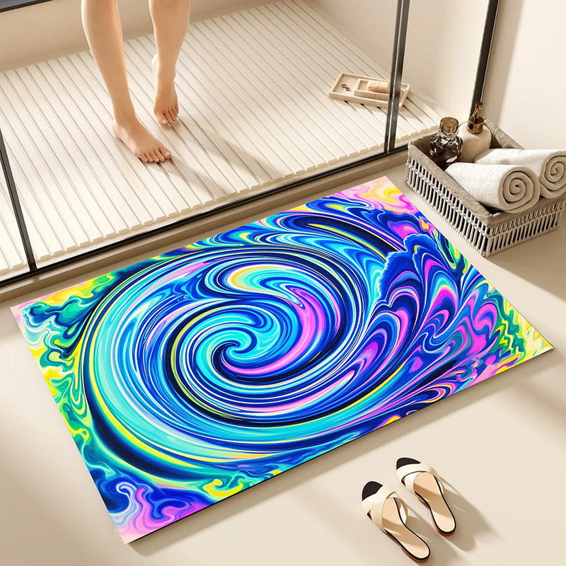Tappetino da bagno artistico
