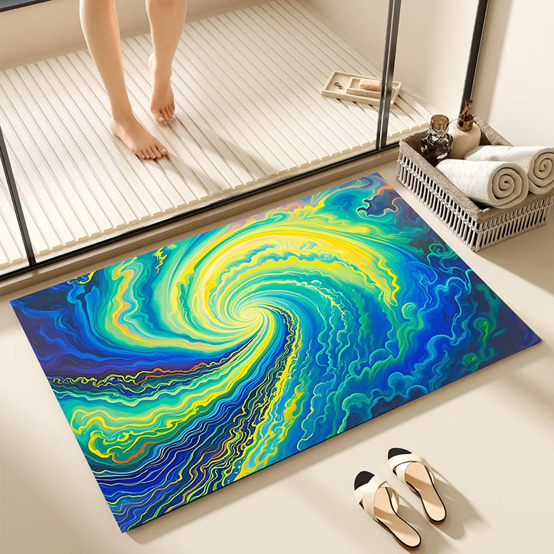 Tappetino da bagno artistico