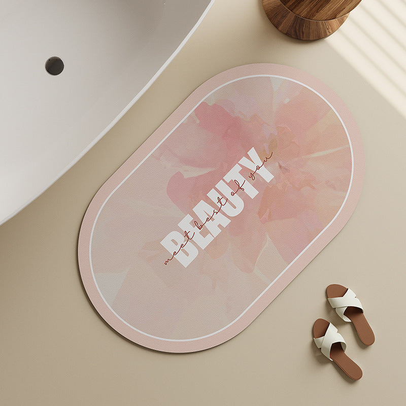 Tappetino da bagno artistico