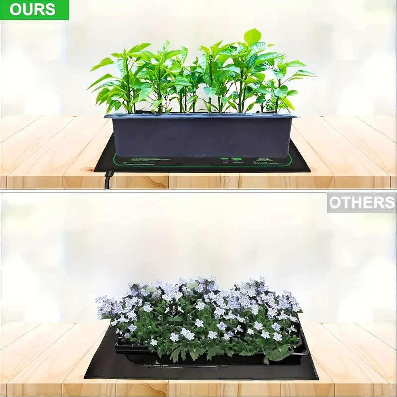 Tappetino riscaldante per semenzai – Controllo della temperatura per germinazione e crescita accelerate